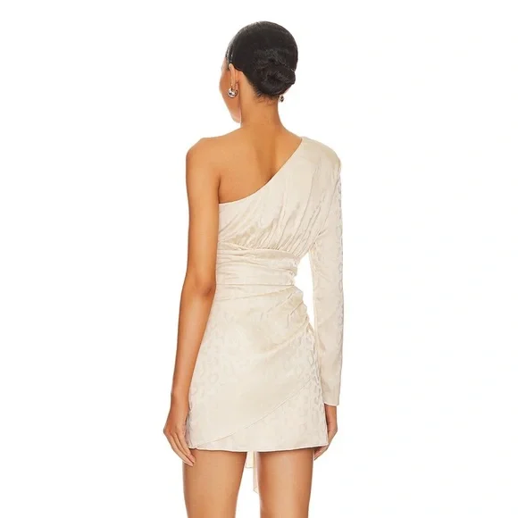 Monika Mini Dress in Champagne